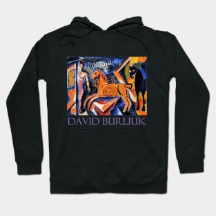 Carousel by Russian Futurist David Burliuk Hoodie